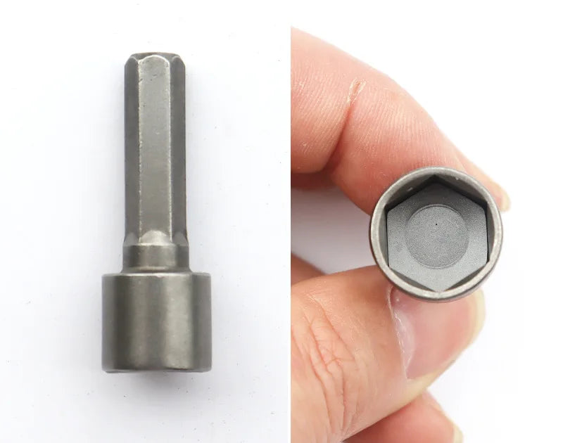 9pcs 5mm-13mm Hex Socket Set Nut Driver Screwdriver Bits Sleeve Nozzles Schroevendraaier Tools Socket Wrenches for DIY Repair