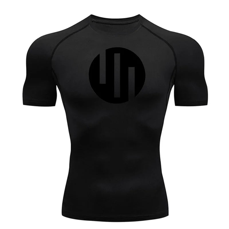 Men's Compression Shirts Long Sleeve Workout Gym T-Shirt Running Top Cool Dry Sports Baselayer Undershirts Sun Protection Skin