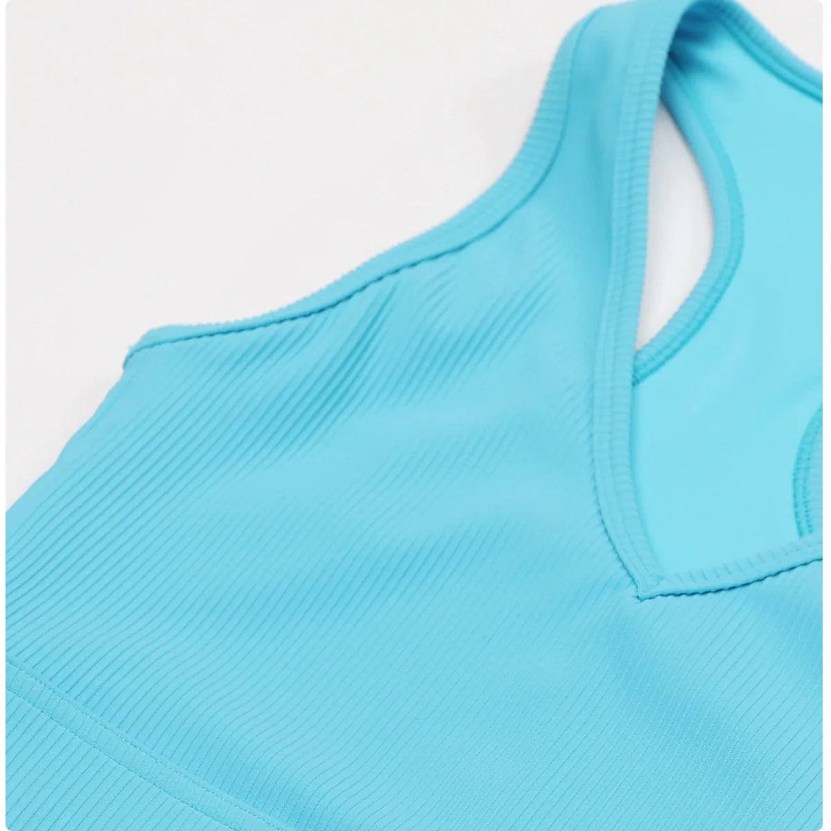 Sexy Halter Yoga Bra Gym Workout Push Up Running Sports Underwear Gathering Sports Vest Beautiful Back Fitness Top