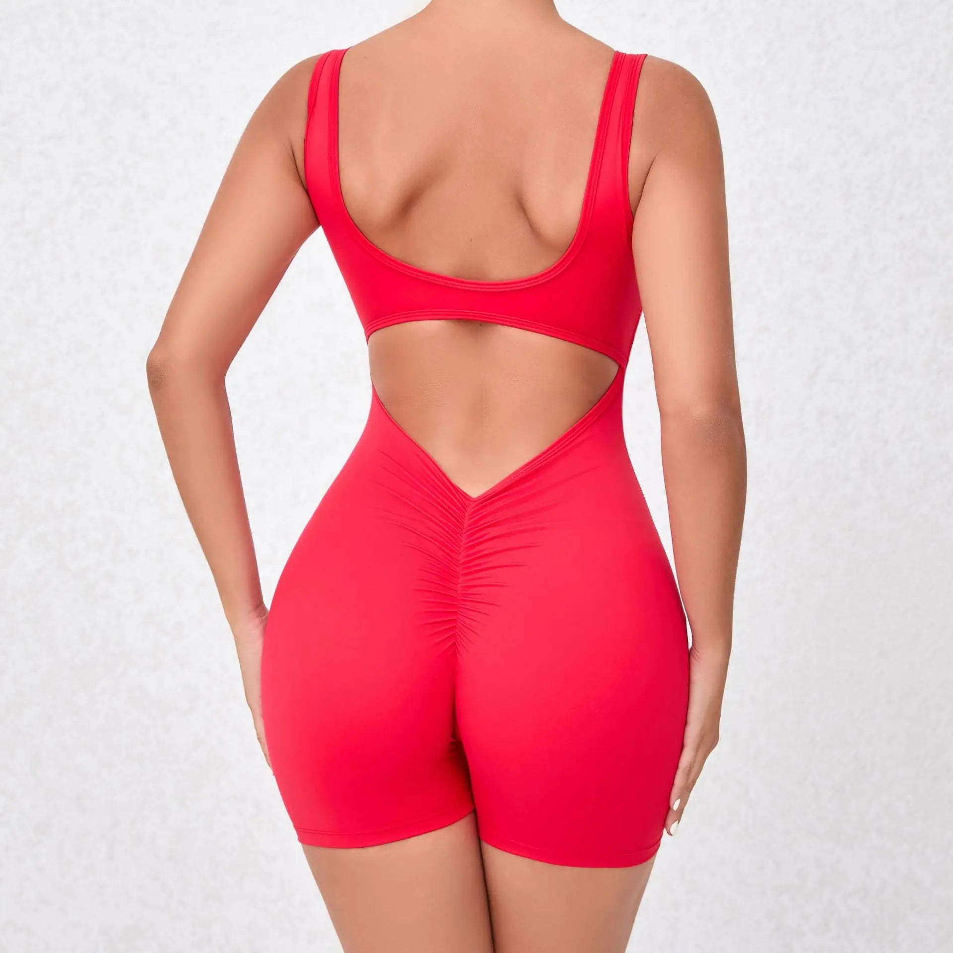 XS-XL New Pad Women Gym Yoga Set Sports Rompers Sexy Back Fitness Workout Pant Flare Leggings One Piece Jumpsuit Active Wear