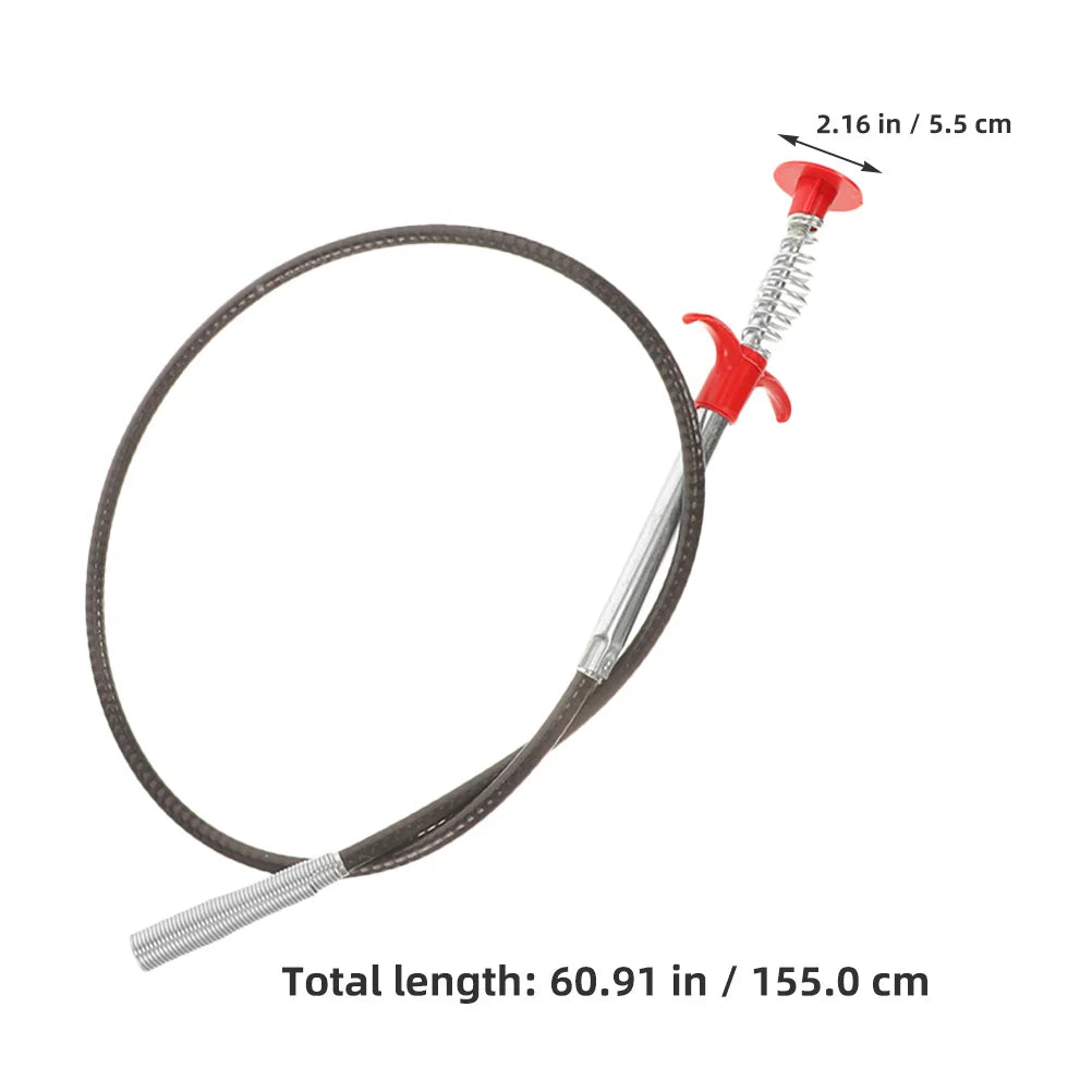 Flexible Grabber Claw Tool Bendable Hose For Drain Hair Removal Sink Toilet Unclogging Plumbing Dredging Tool