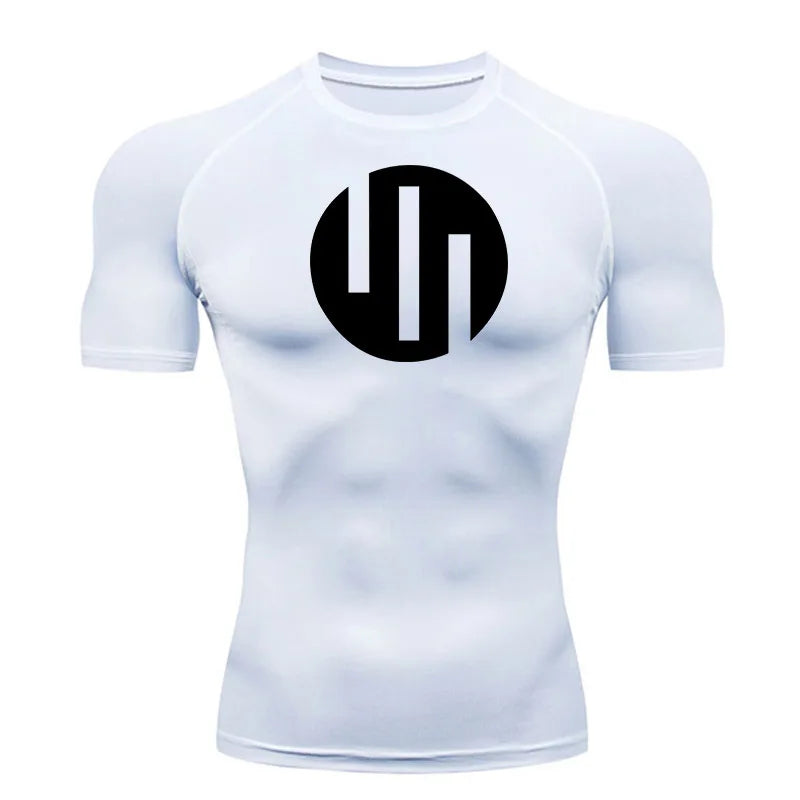 Men's Compression Shirts Long Sleeve Workout Gym T-Shirt Running Top Cool Dry Sports Baselayer Undershirts Sun Protection Skin