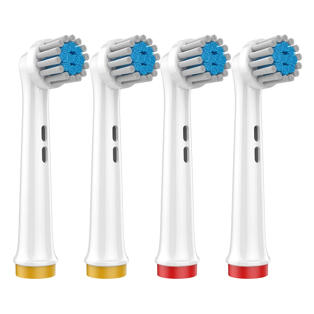 4/12/16Pcs Replacement Toothbrush Heads Compatible with Oral-B Braun Professional Electric Toothbrush Heads Brush Heads