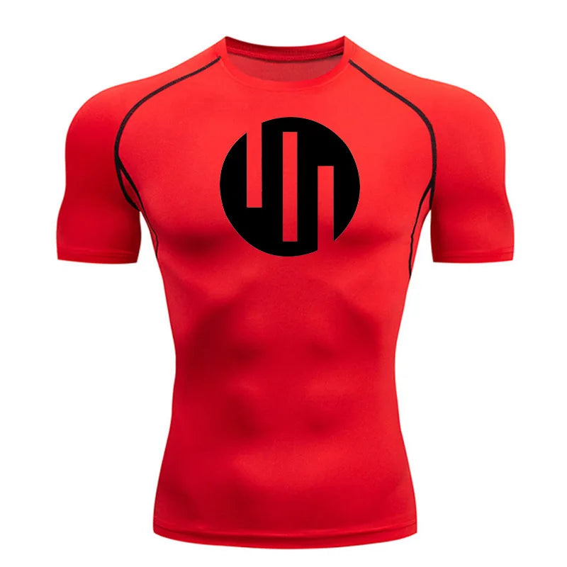 Men's Compression Shirts Long Sleeve Workout Gym T-Shirt Running Top Cool Dry Sports Baselayer Undershirts Sun Protection Skin