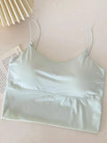 2025 Seamless Breathable Tank Top Women Sport Yoga Bra Sexy Running Gym Vest Womens Underwear Adjustable Shoulder Strap Camisole