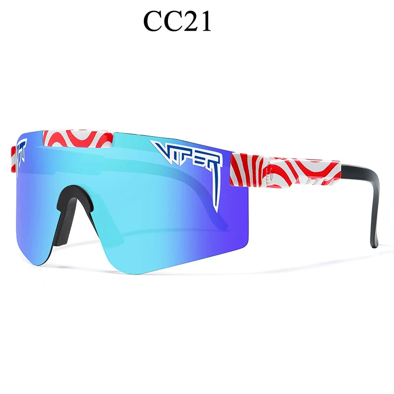 Brand New Pit Viper Sunglasses Men Women Sun Glasses Cycling Eyewear UV400 Hiking Baseball Softball Outdoor Sport Goggles