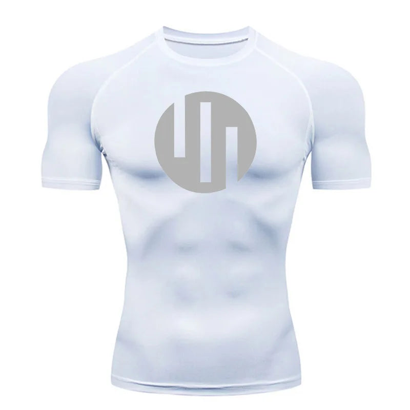 Men's Compression Shirts Long Sleeve Workout Gym T-Shirt Running Top Cool Dry Sports Baselayer Undershirts Sun Protection Skin