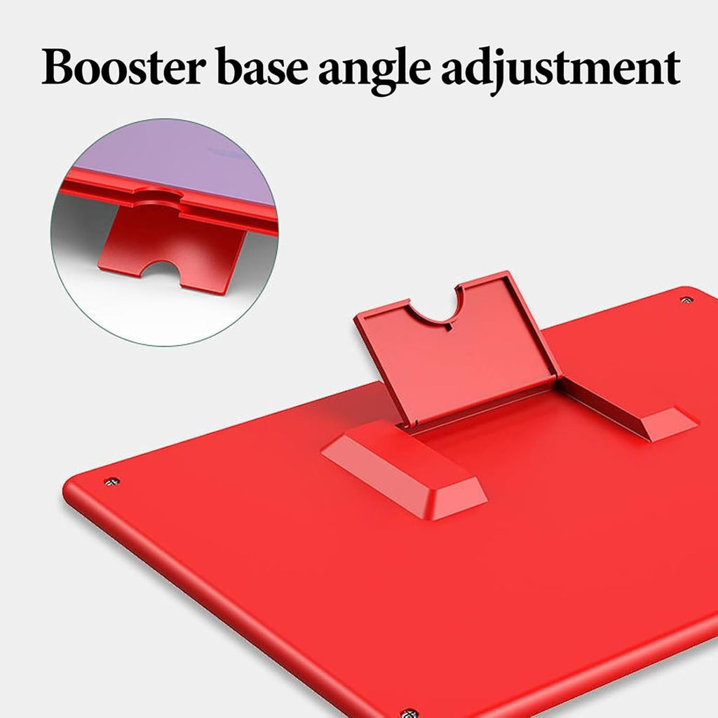 Mobile Phone Magnifier Projector Screen, 3D HD Screen Magnifier for Cell Phone, Foldable Magnifying Projector Screen Stand for Movies, Videos & Gaming Compatible with All Phones (Black, 10 inch)