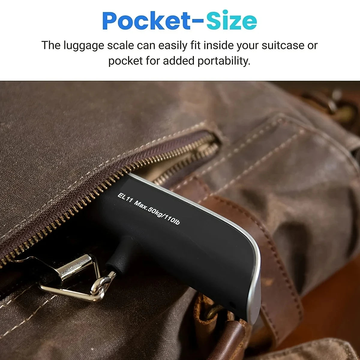 Portable Scale Digital LCD Display 110lb/50kg Electronic Luggage Hanging Suitcase Travel Weighs Baggage Bag Weight Balance Tools