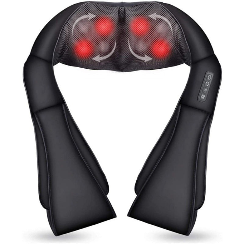 Neck and Shoulder Massager with Heat - Shiatsu Kneading Therapy