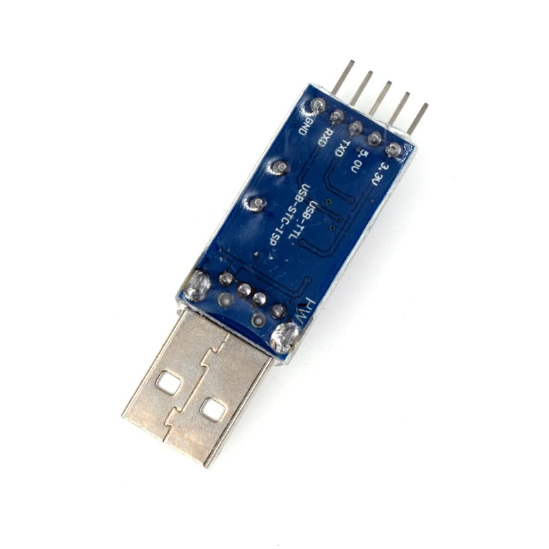 PL2303 USB To RS232 TTL Converter Adapter Module DC 3.3V 5V PL2303HX STC Microcontroller Brush Machine Board
