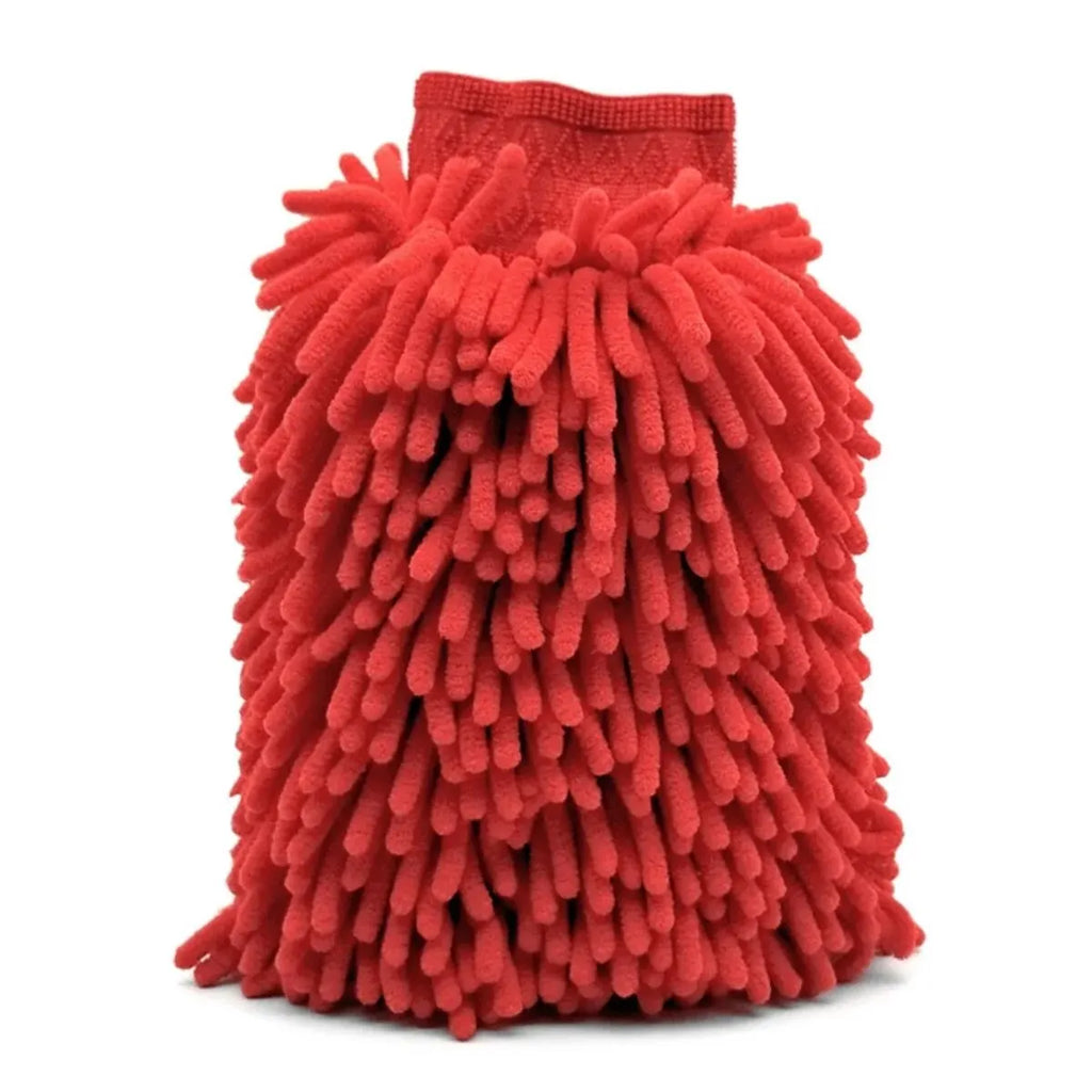 Car Wash Gloves Chenille Glove Plush Rags Thickened double-sided Car Supplies Cleaning Tools Auto Acessories Car Detailing