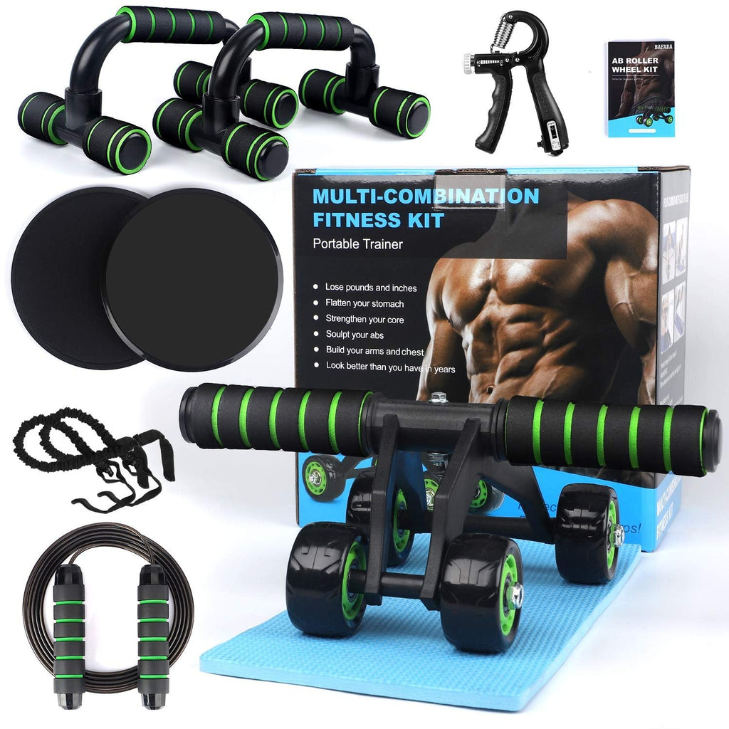 10-in-1 Home Fitness Kit - Complete Workout Equipment Set